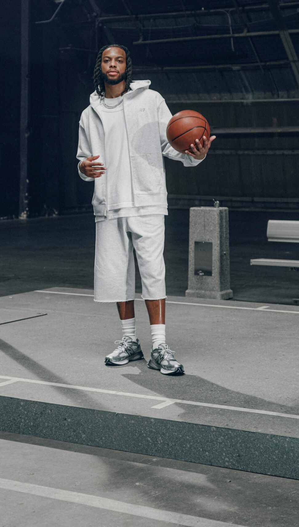 Darius Garland wearing ABZORB 2010 for Grey Days