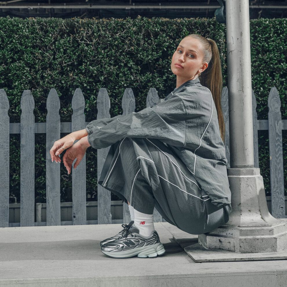 Jordyn Huitema wearing a pair of ABZORB 5030