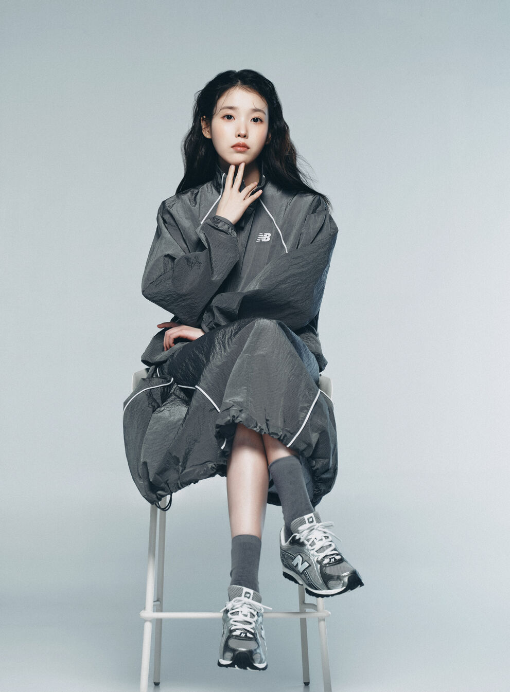 Sydney McLaughlin-Levrone wearing 204L for Grey Days